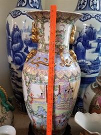 20th century Chinese Palace Vases