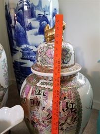 20th century Chinese Palace Vases