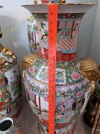 20th century Chinese Palace Vases