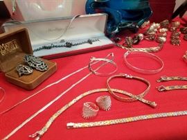 Sterling and Gold Jewelry