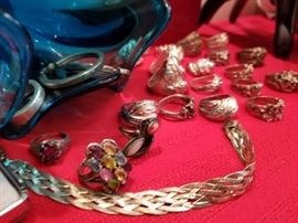 Sterling and Gold Jewelry
