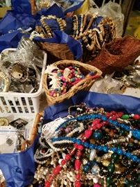 Thousands of Costume Jewelry Pieces