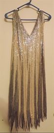 VINTAGE SEQUINED DRESS
