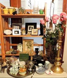 CUPS AND SAUCERS, COLLECTIBLES & FRAMES
