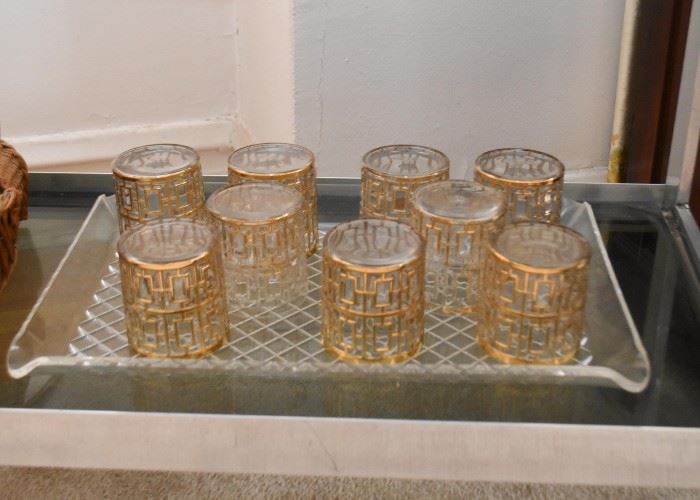Vintage Bar Glasses / Barware