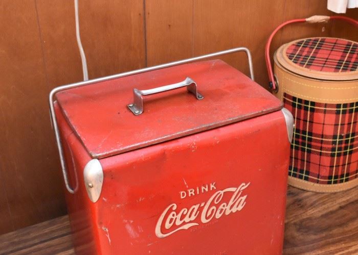 Vintage Coca-Cola Advertising Cooler