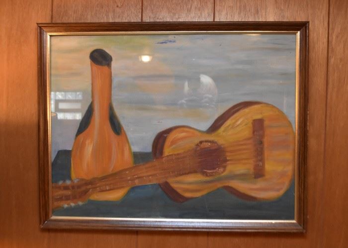 Still Life Guitar Artwork / Painting