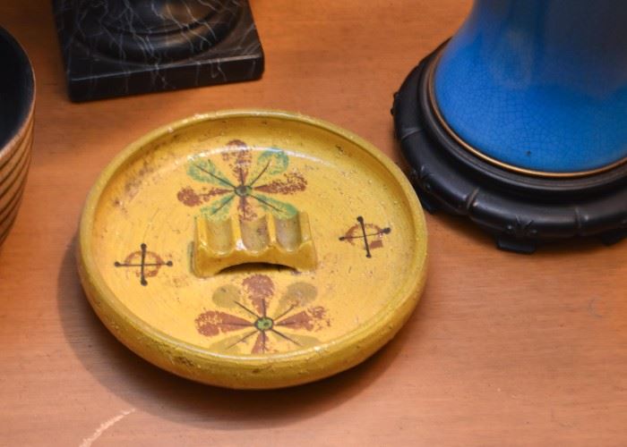 Vintage Pottery Ashtray