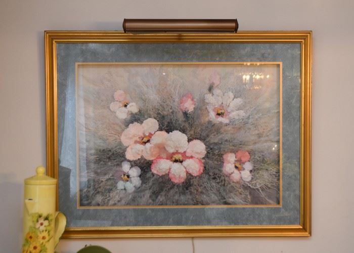 Framed Artwork (Floral)