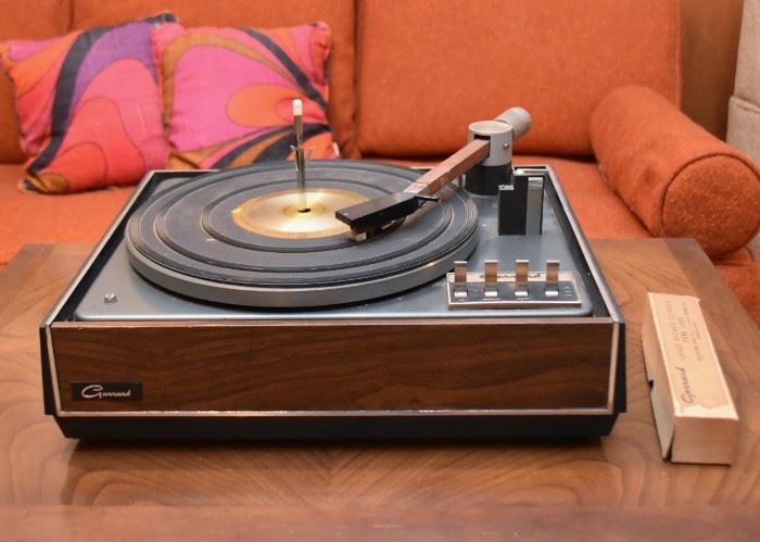Vintage Garrard Turntable