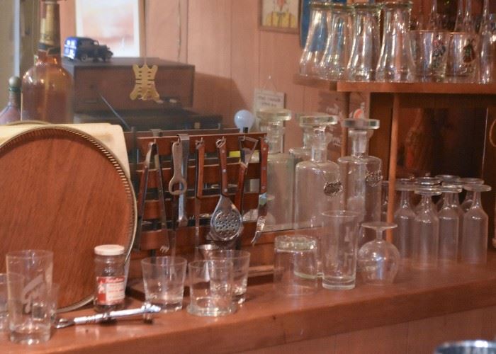 Barware - Bar Glasses & Utensils