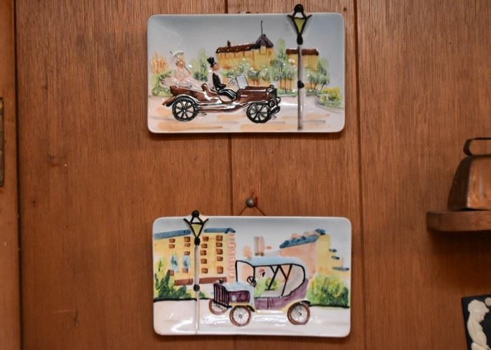 Ceramic Wall Plaques - Wall Hangings