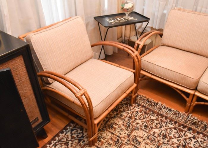 Rattan / Bamboo Armchair