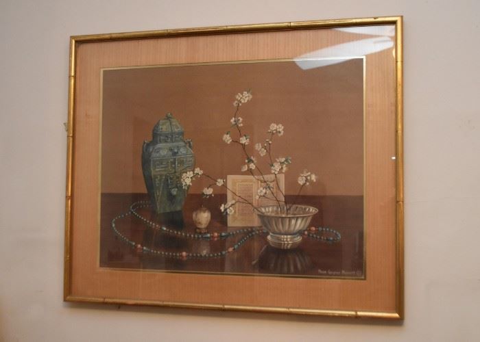 Framed Asian Art Print