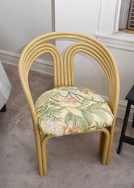 Vintage Side Chairs with Upholstered Seats