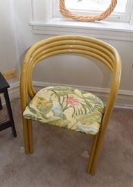 Vintage Side Chairs with Upholstered Seats