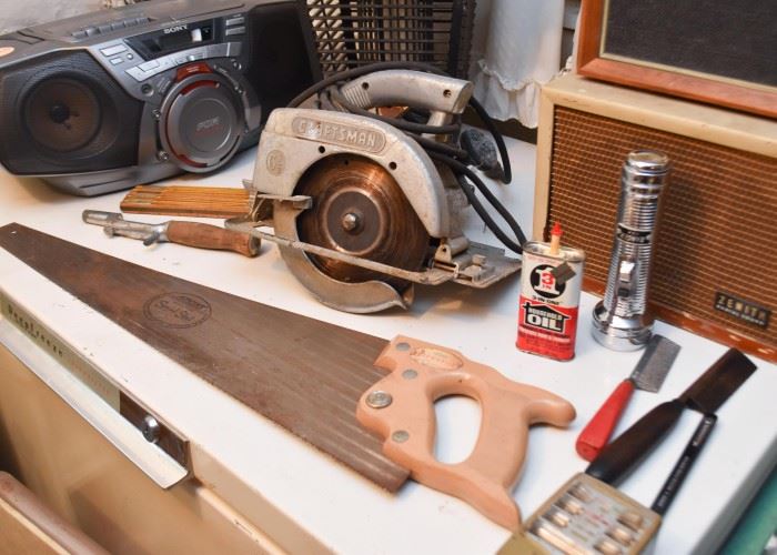 Hand Tools, Saw, Electric Craftsman Circular Saw
