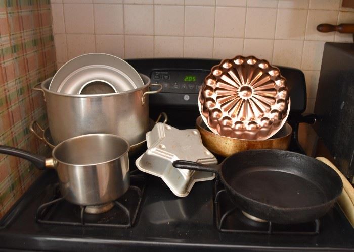 Pots & Pans, Cast Iron Skillet, Copper Mold