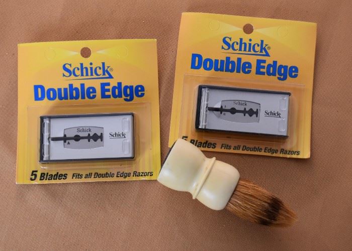 Razor Blades, Shaving Brush