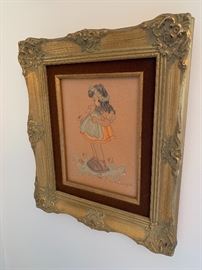 Signed by Lore Hummel-Extremely Rare Piece