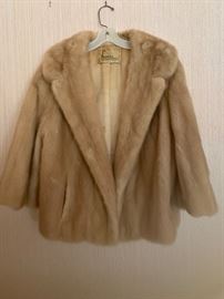 Stylish mink jacket / coat