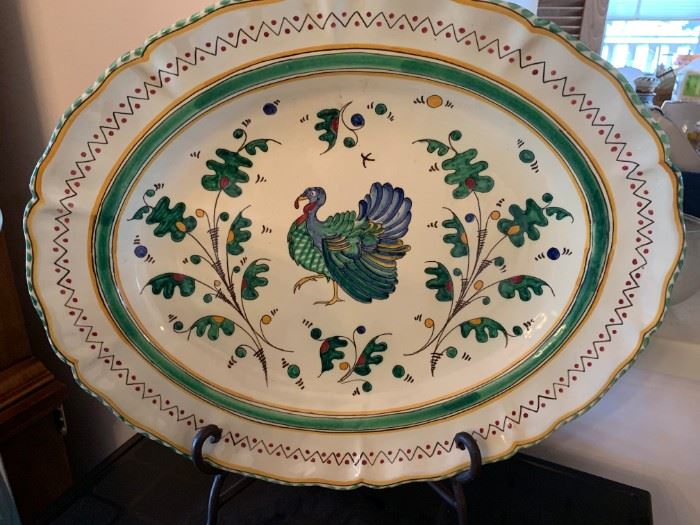 Turkey platter, Italian