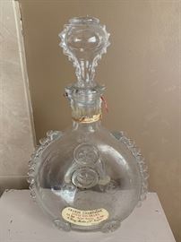 Remy Martin Louis XIII Cognac Baccarat Crystal Bottle Decanter 
