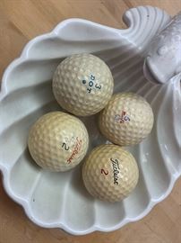 Collectible golf balls