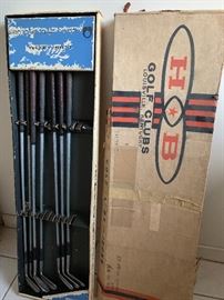 Louisville set of iron golf clubs in original box