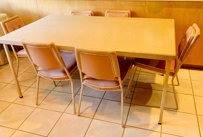 1960s Kitchen table and chairs set