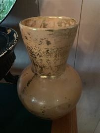 Stangl pottery hand painted vase, Trenton NJ
