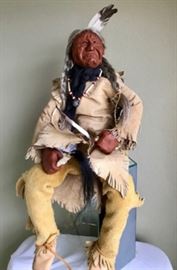 Osage Indian doll from the Carolinas