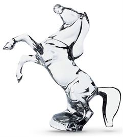 Baccarat's Rearing Horse; Retail $750 — ours a lot less