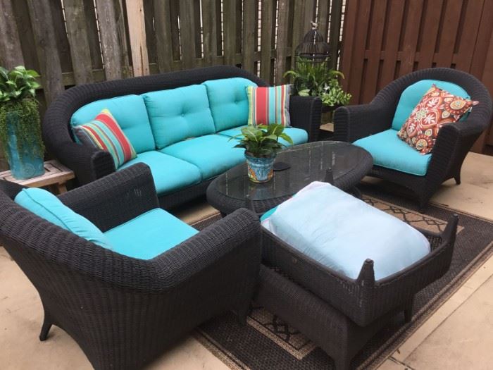 Hampton Bay outdoor patio set