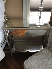 Mirror side table