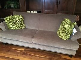 Nailhead sofa $500