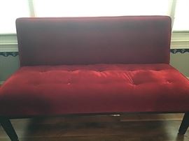 Red sofa $100