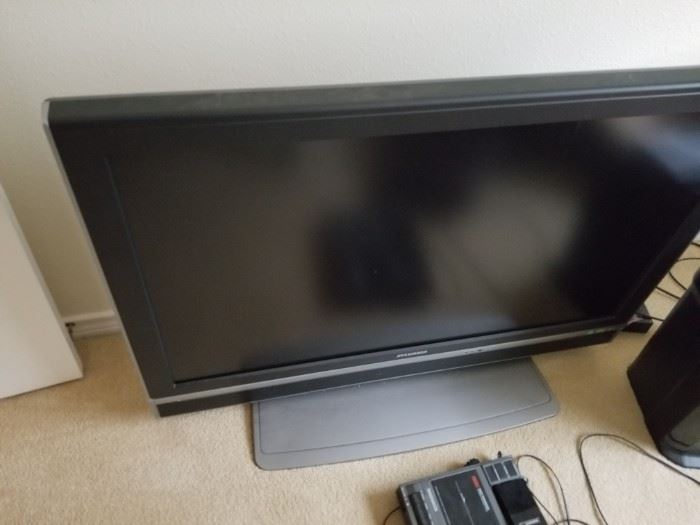 ...one of many flat screens