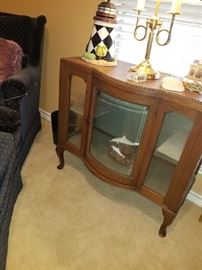 Antique tea cabinet