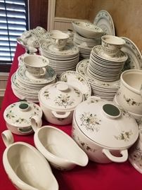 Large Provencall China set