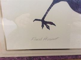 Flared pheasant, name of art