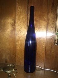 LIGHTED WINE BOTTLE
