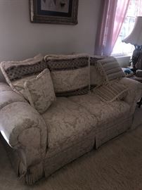 CREAM COLORED SOFA