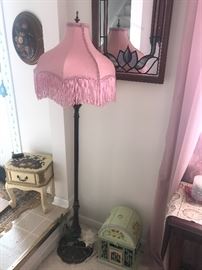 PINK FLOOR LAMP