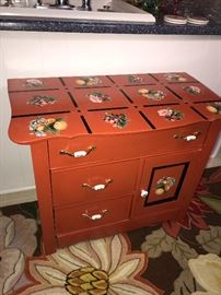 PAINTED CABINET 