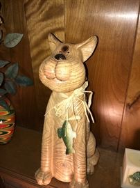 WOODEN CAT