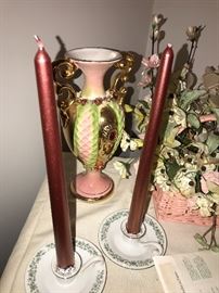 VINTAGE CANDLE HOLDERS