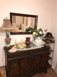 ANTIQUE HAND-CRAFTED DRESSER
