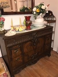 ANTIQUE HAND-CRAFTED DRESSER
