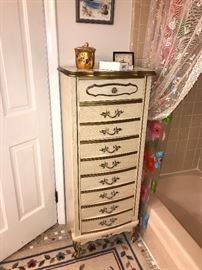 VINTAGE BATHROOM VANITY CABINET